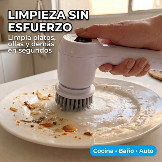 Cepillo Limpiador Eléctrico Sin Esfuerzo